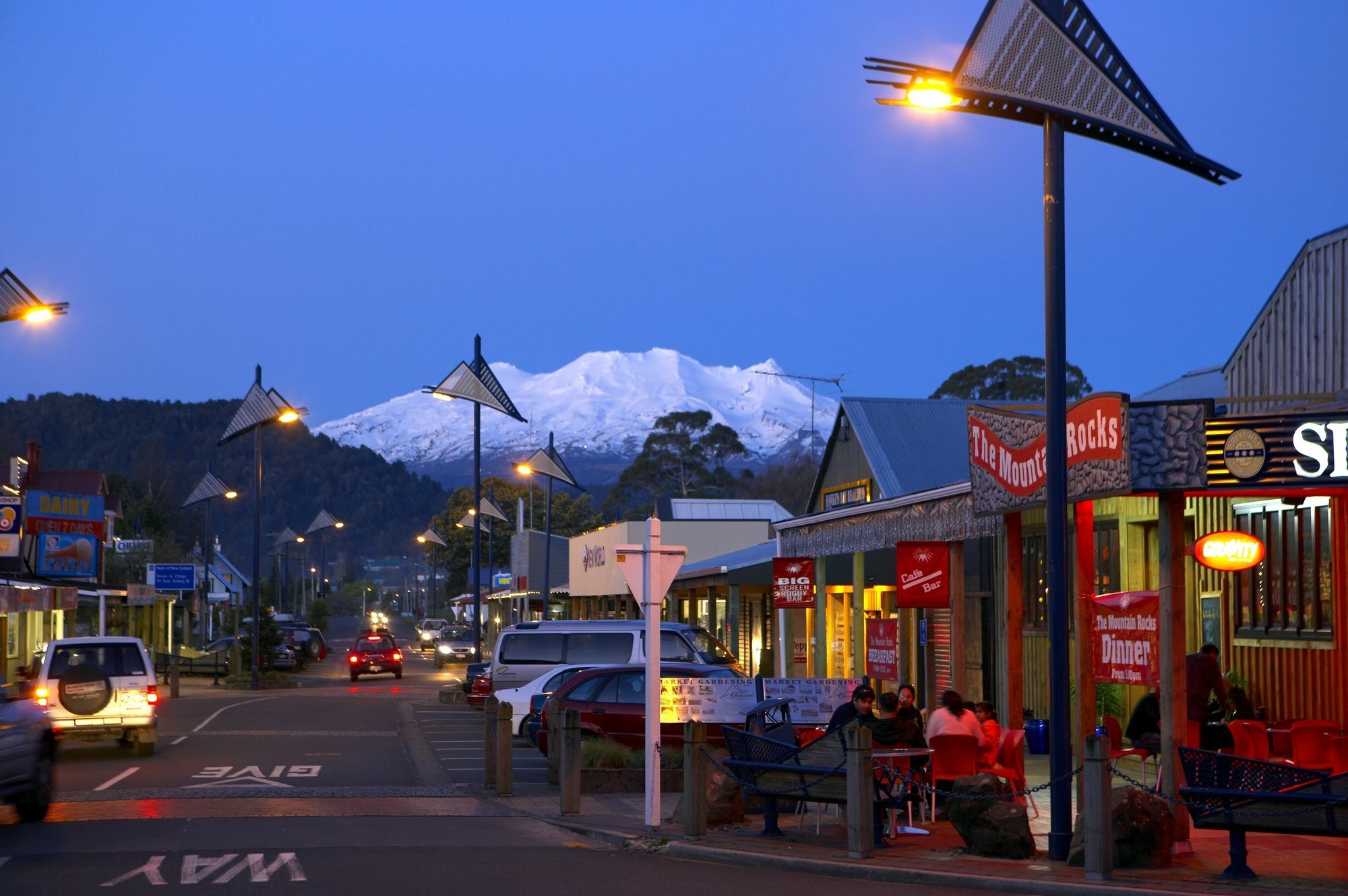 The Hobbit Motorlodge Ohakune Buitenkant foto